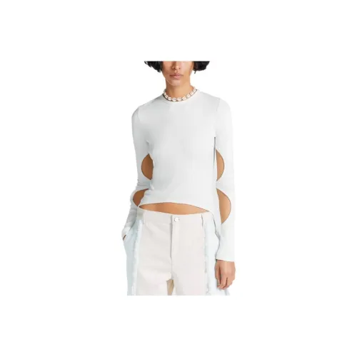 DION LEE Белая унисекс футболка