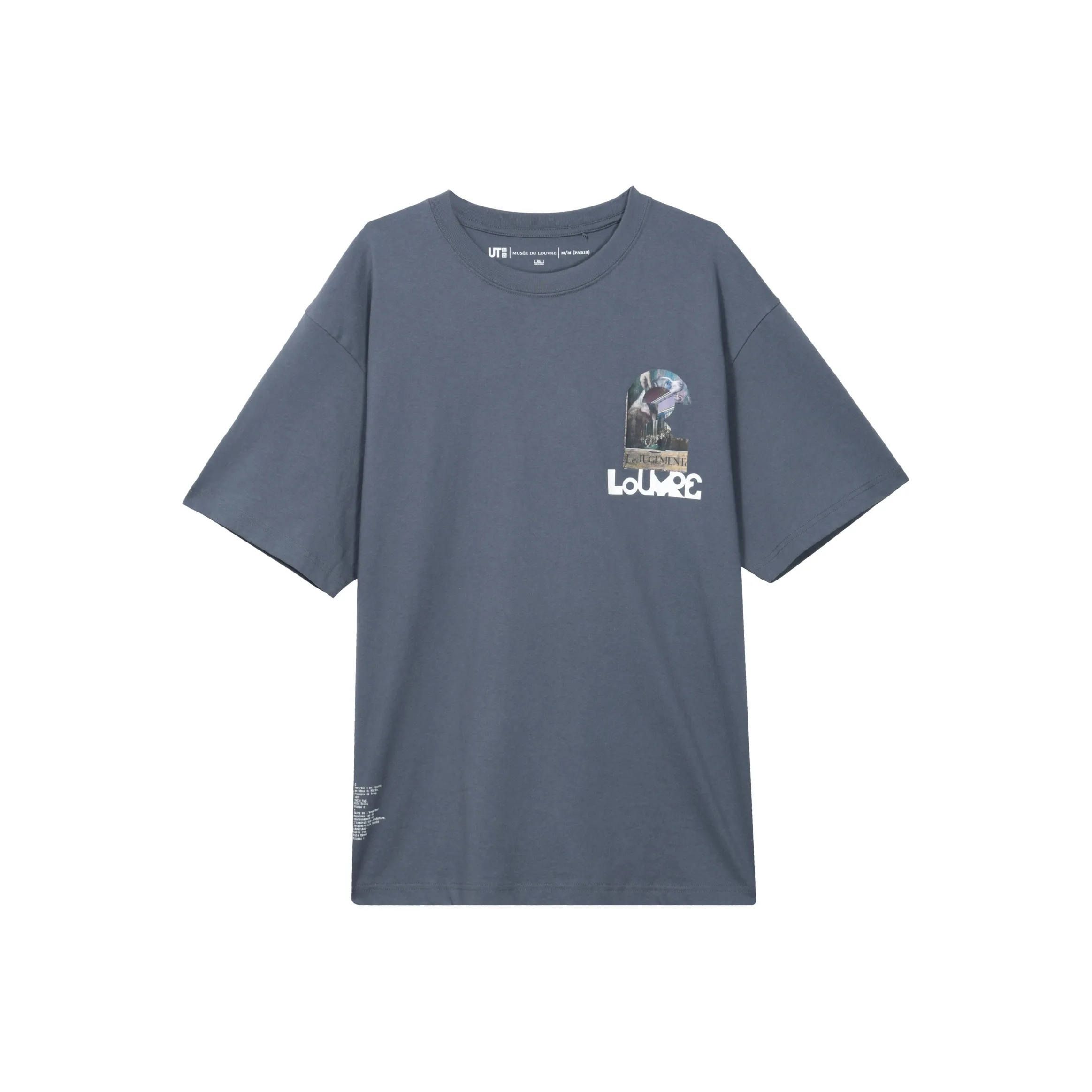 UNIQLO X LUFUGONG LIANMINGKUAN SS23 рубашка унисекс серый