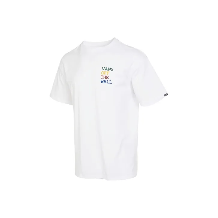 VANS Dart Board SS Белый Мужская Футболка
