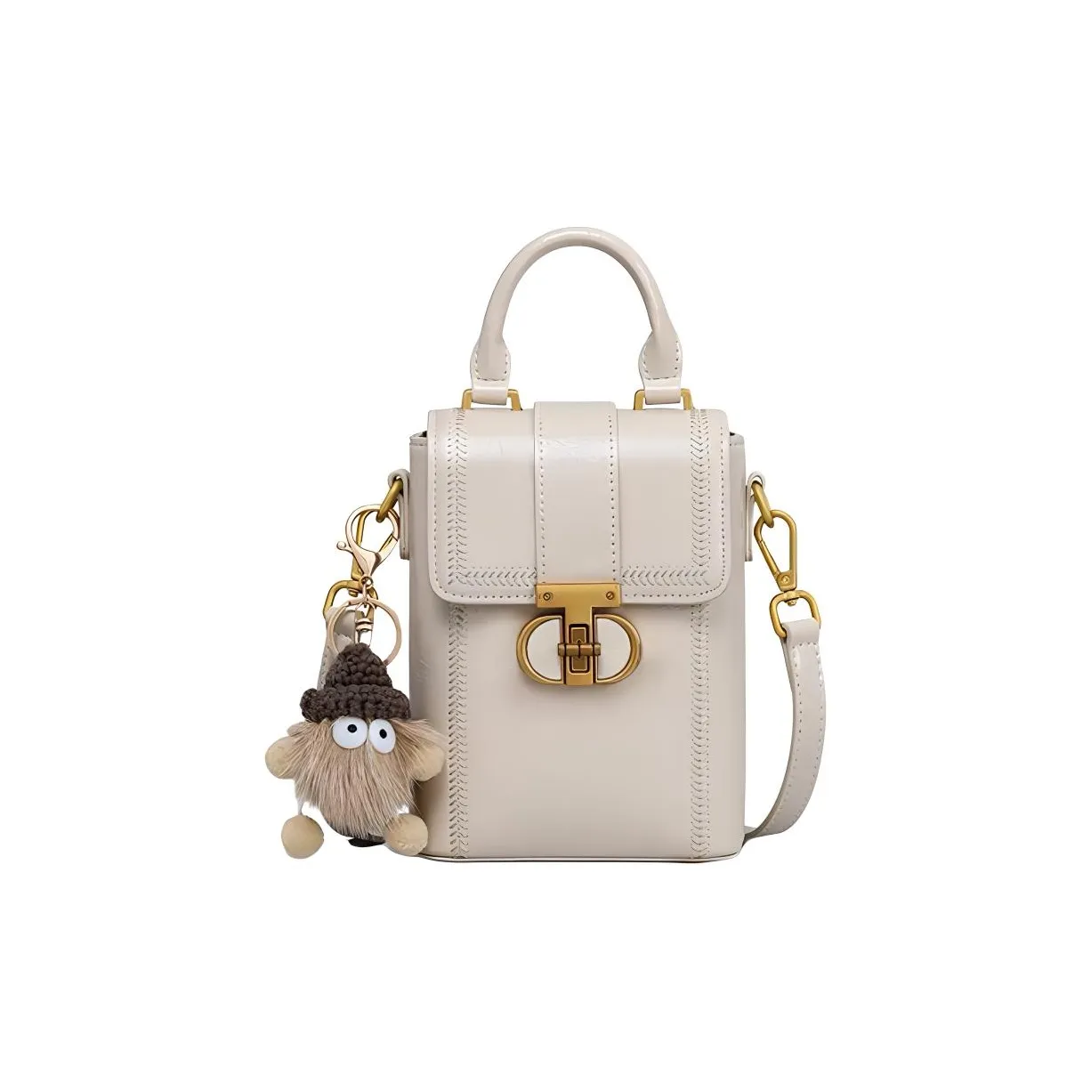 PAYOT Чехол для телефона из синтетической кожи сумка через плечо женская масляный воск белый белый коричневый