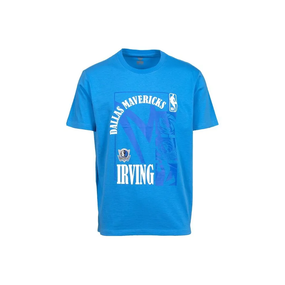 NBA Dallas Mavericks T Shirt Men's Tranquil Blue Color