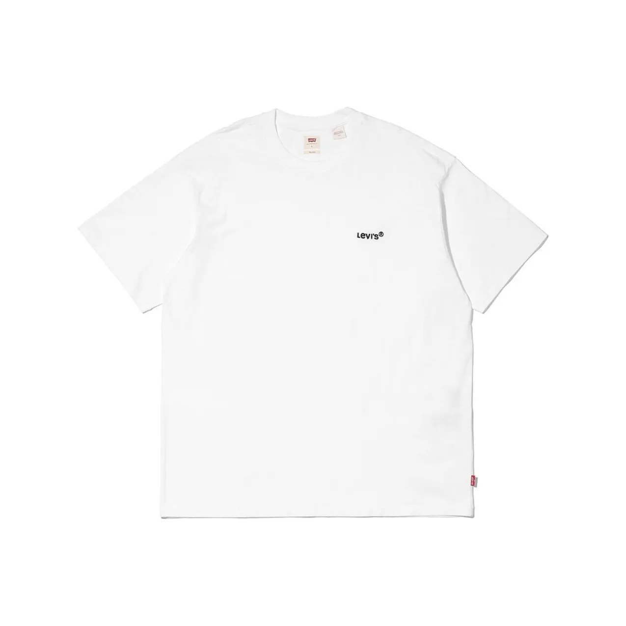 Levis T Shirts Unisex White