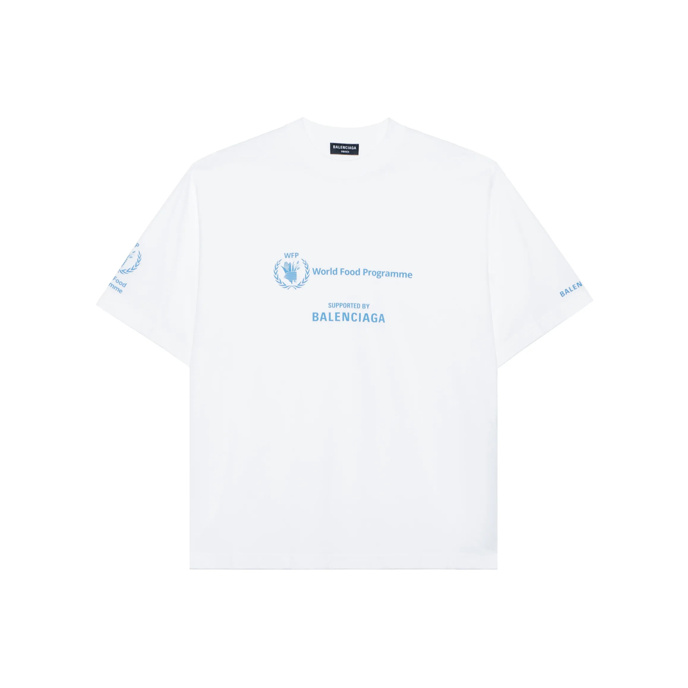 Balenciaga World Food Programme Graphic T Shirt