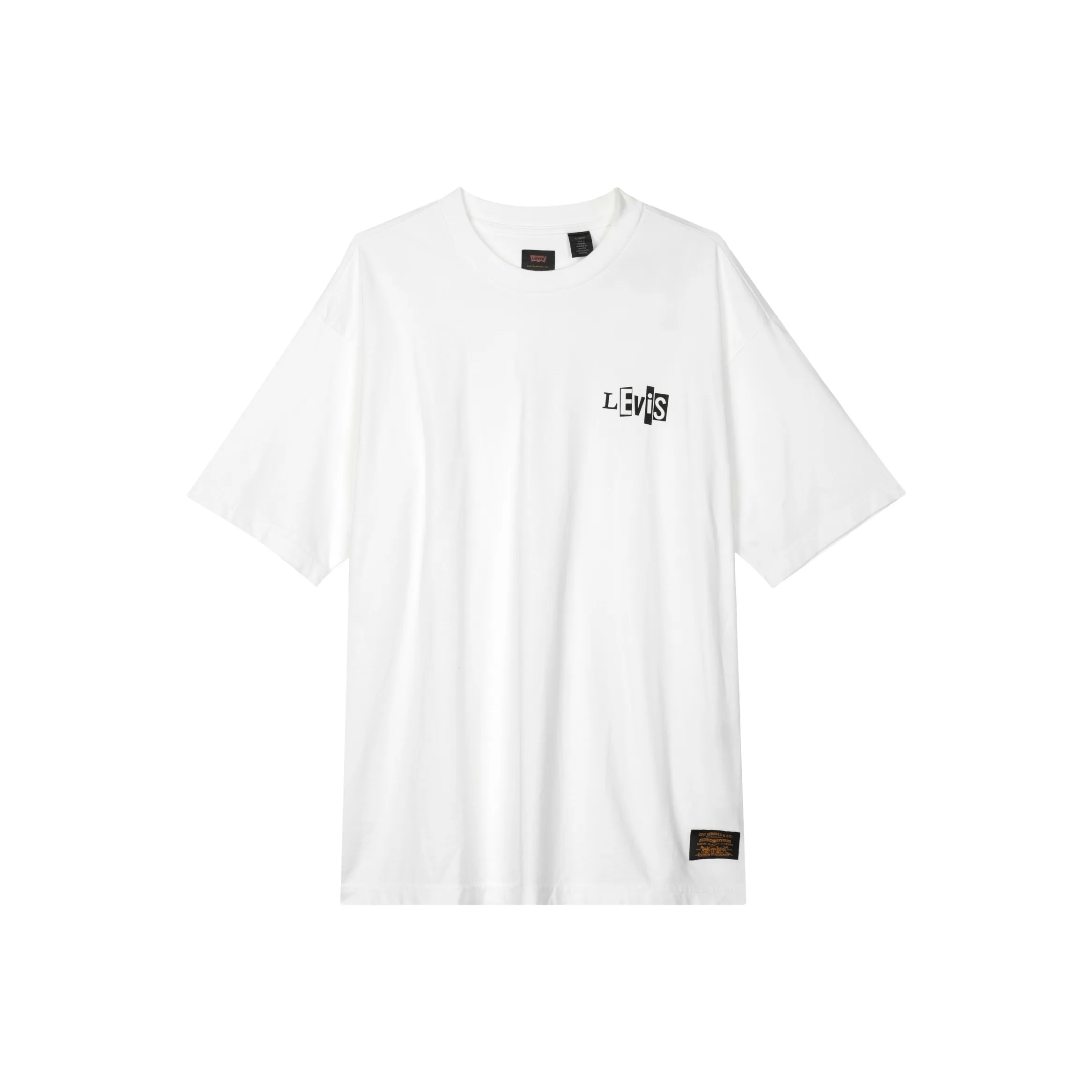 Levis Белая Мужская T-Рубашка