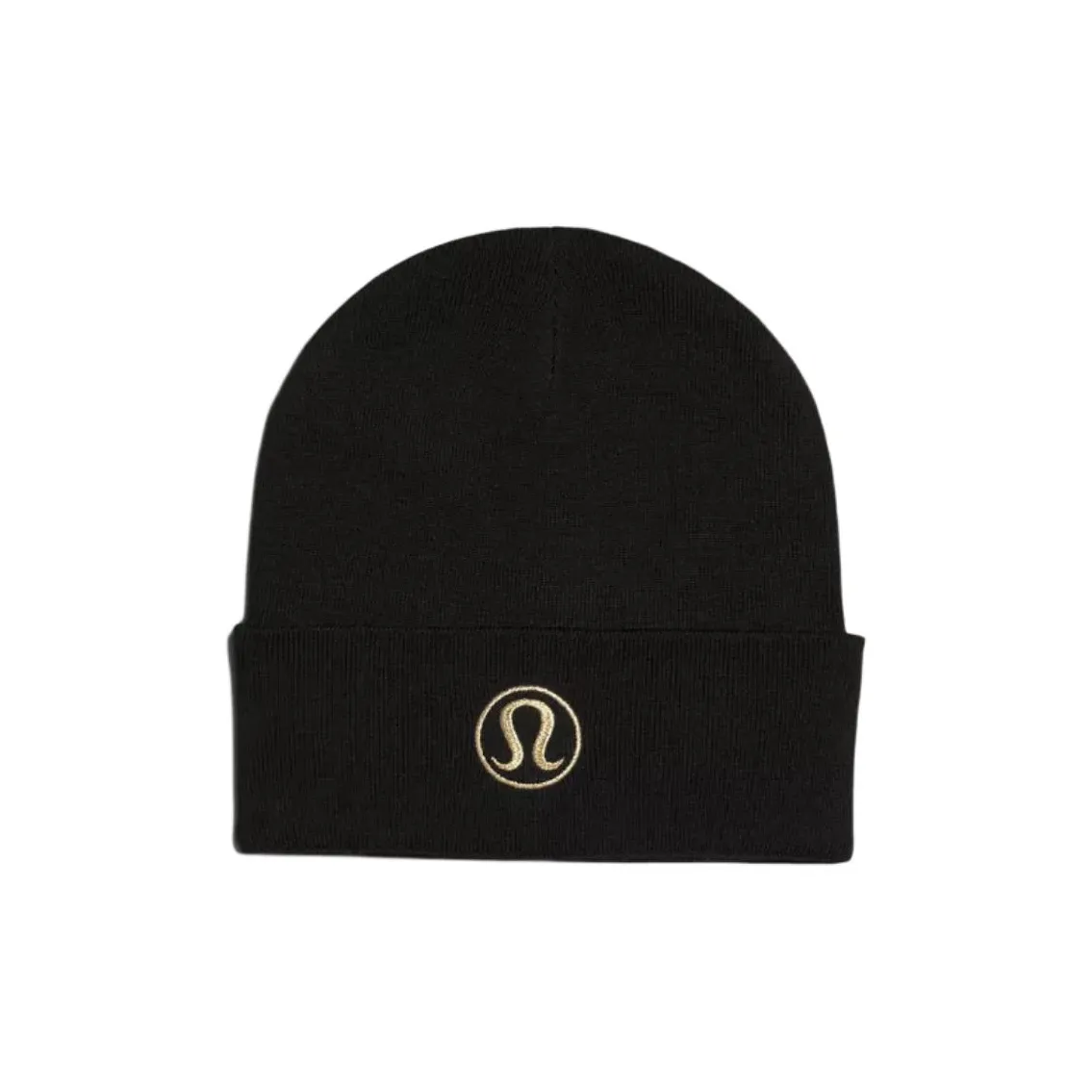 lululemon Смесовая шерсть Шапки-бини Унисекс Черный