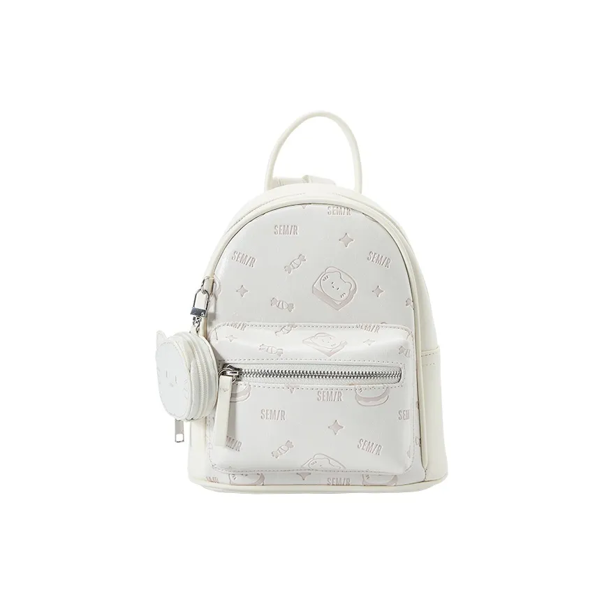 SEM R ПУ (полиуретан) Студенты Учеба Коммутирование Маленький рюкзак Женские