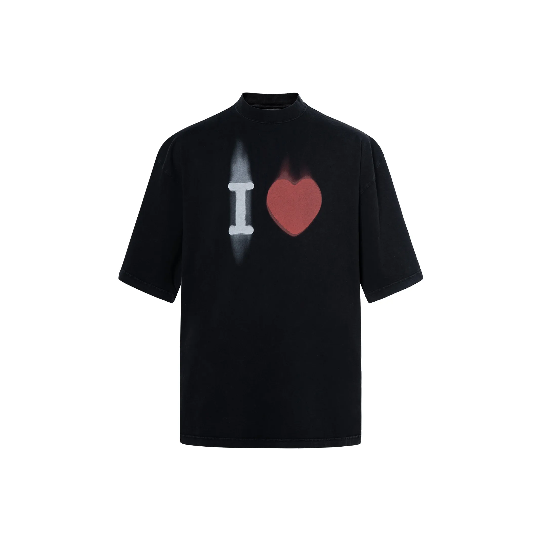 Balenciaga SS23 T-Shirt Loose Fit Unisex Black Баленсиага SS23 T-Shirt Свободный крой Унисекс Черный