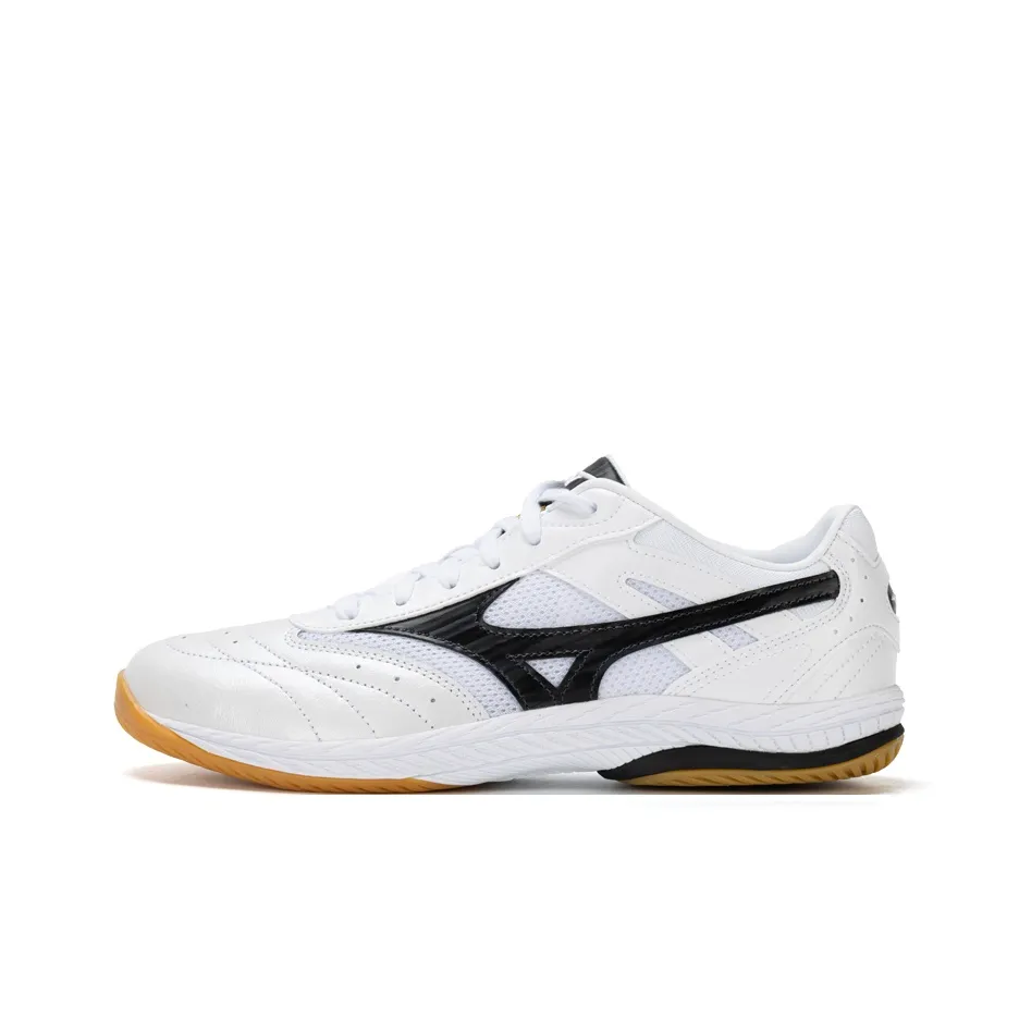 Mizuno Шорты устойчивые к истиранию дышащие низкий топ кроссовки для тренировок унисекс белый черный