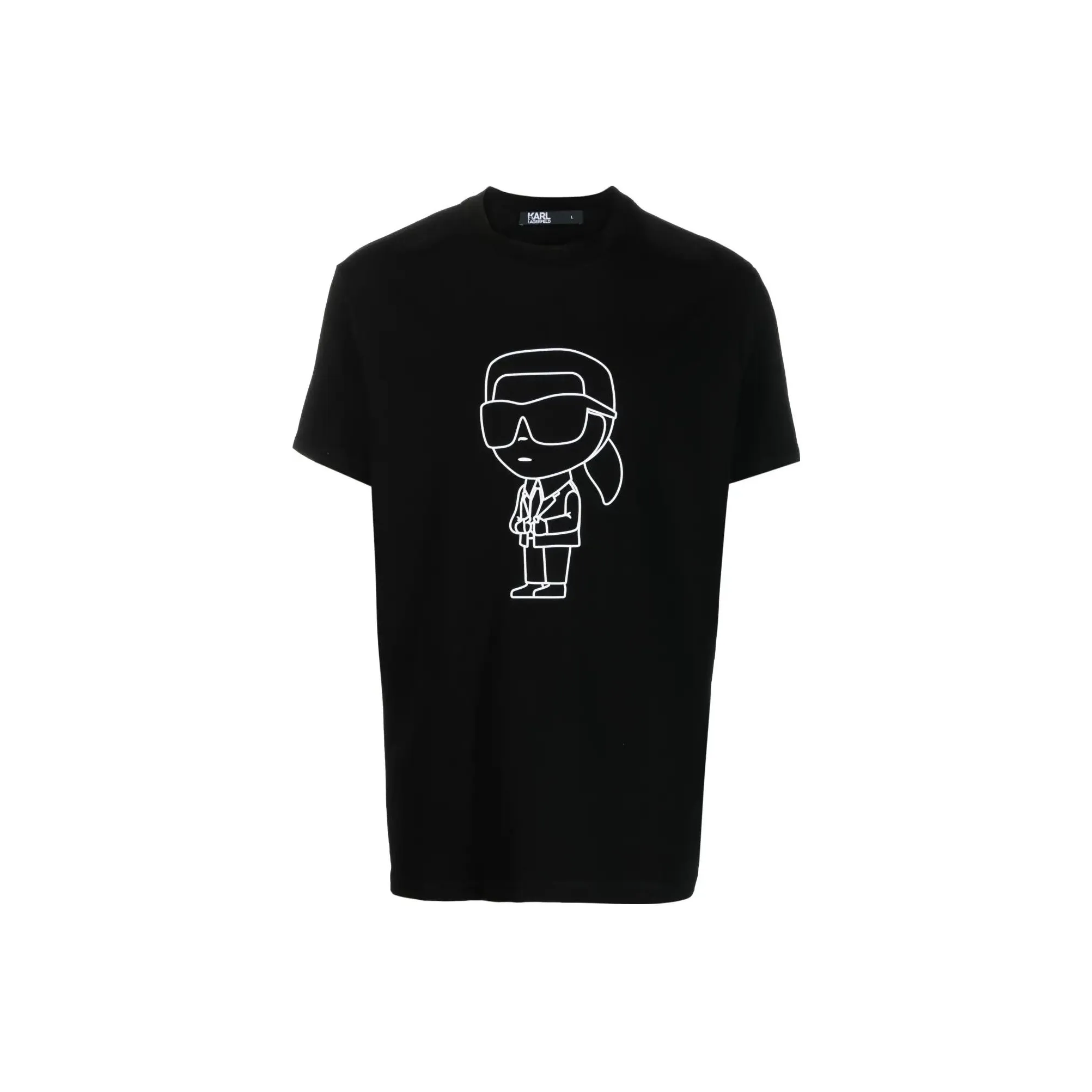 KARL LAGERFELD SS23 T Shirt Men's Black