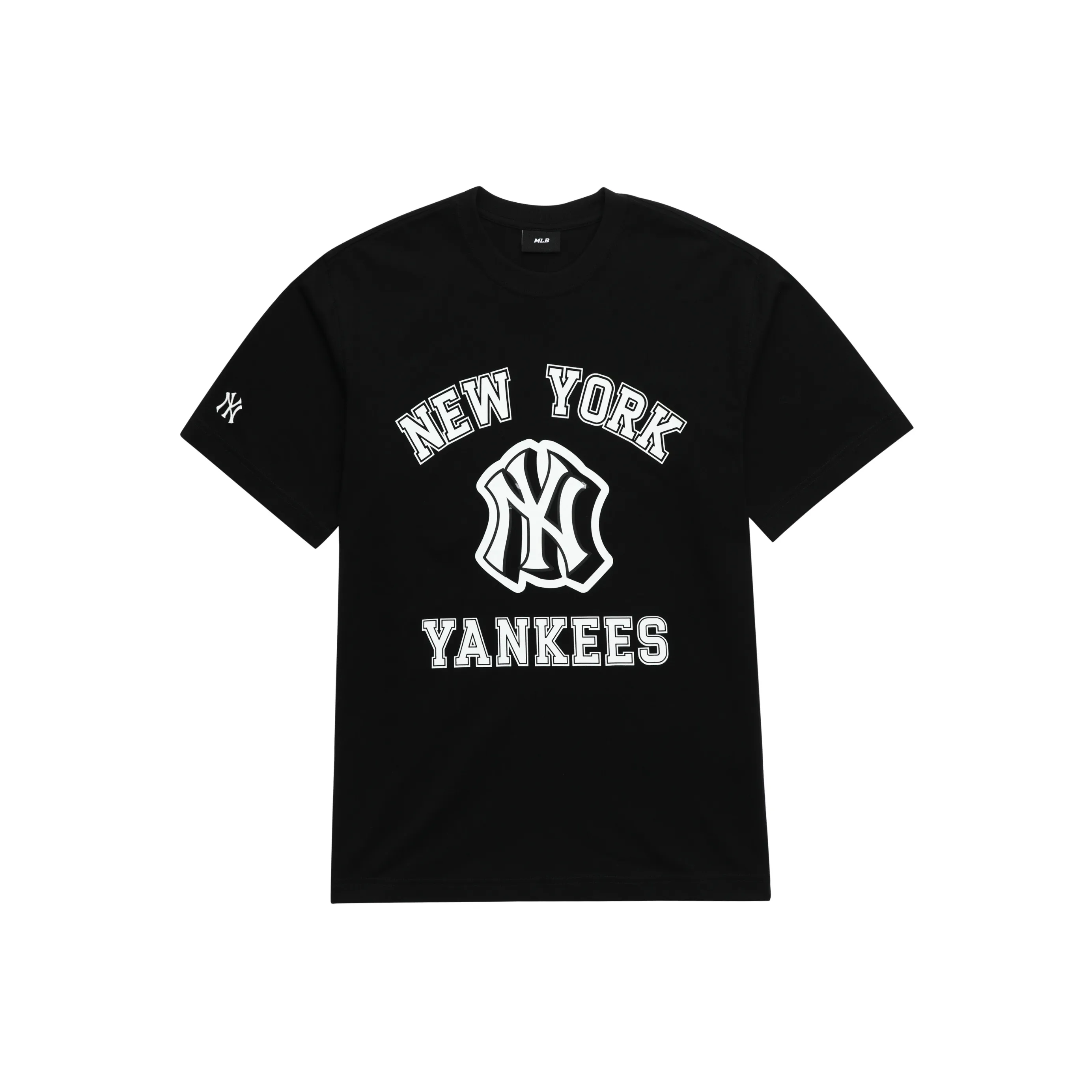 MLB New York Yankees Set in Sleeve T Shirt Unisex Black