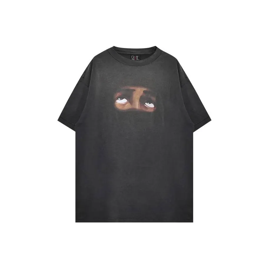 SAINT Mxxxxxx Черные Мужские T-Рубашки