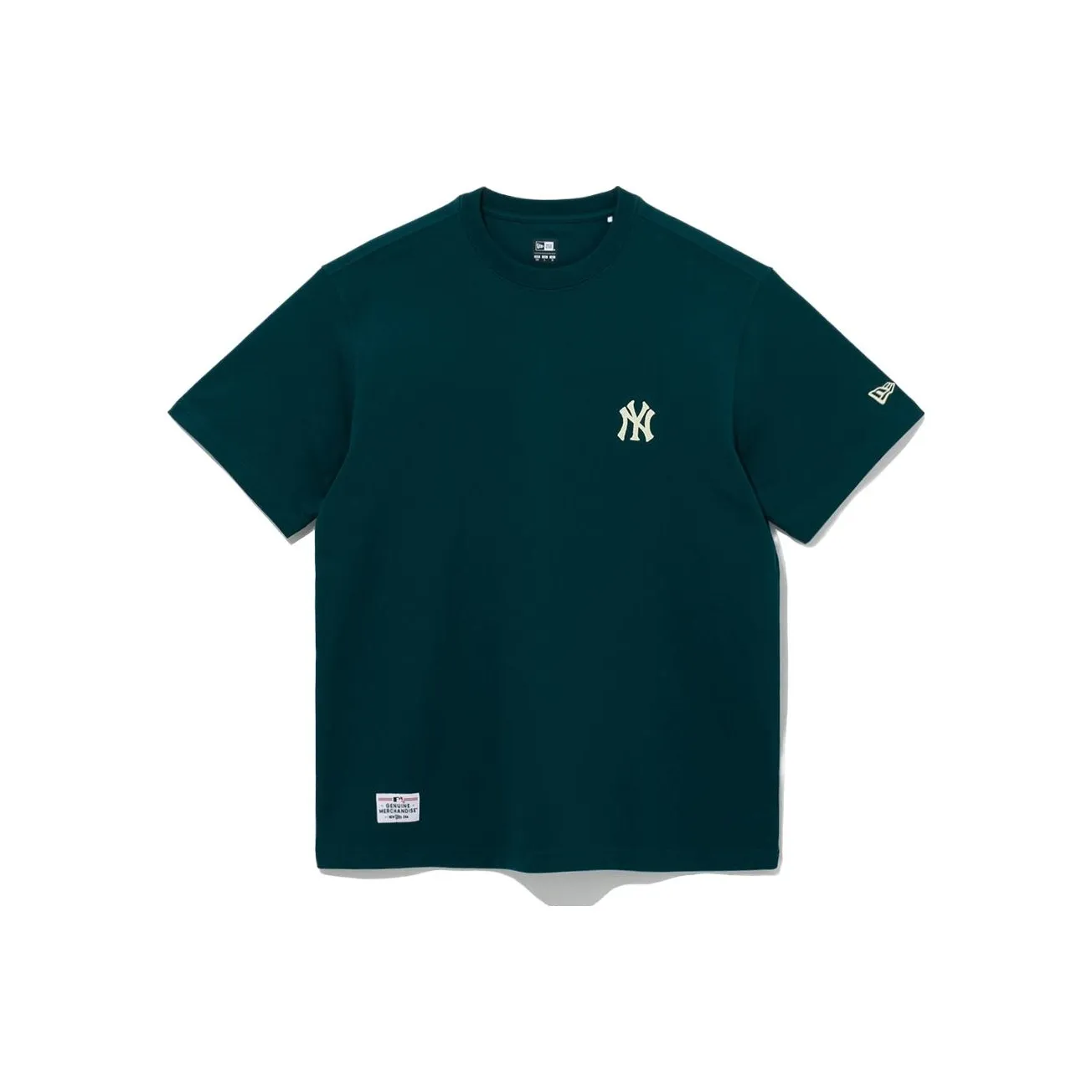 New Era T Shirt Unisex Dark Blue Green