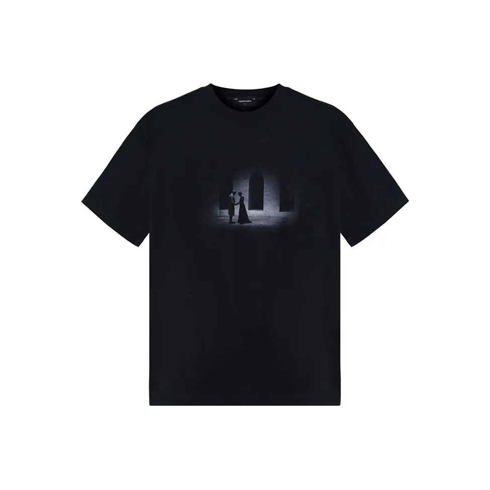 TERRA INCOGNITA Черная унисекс футболка T
