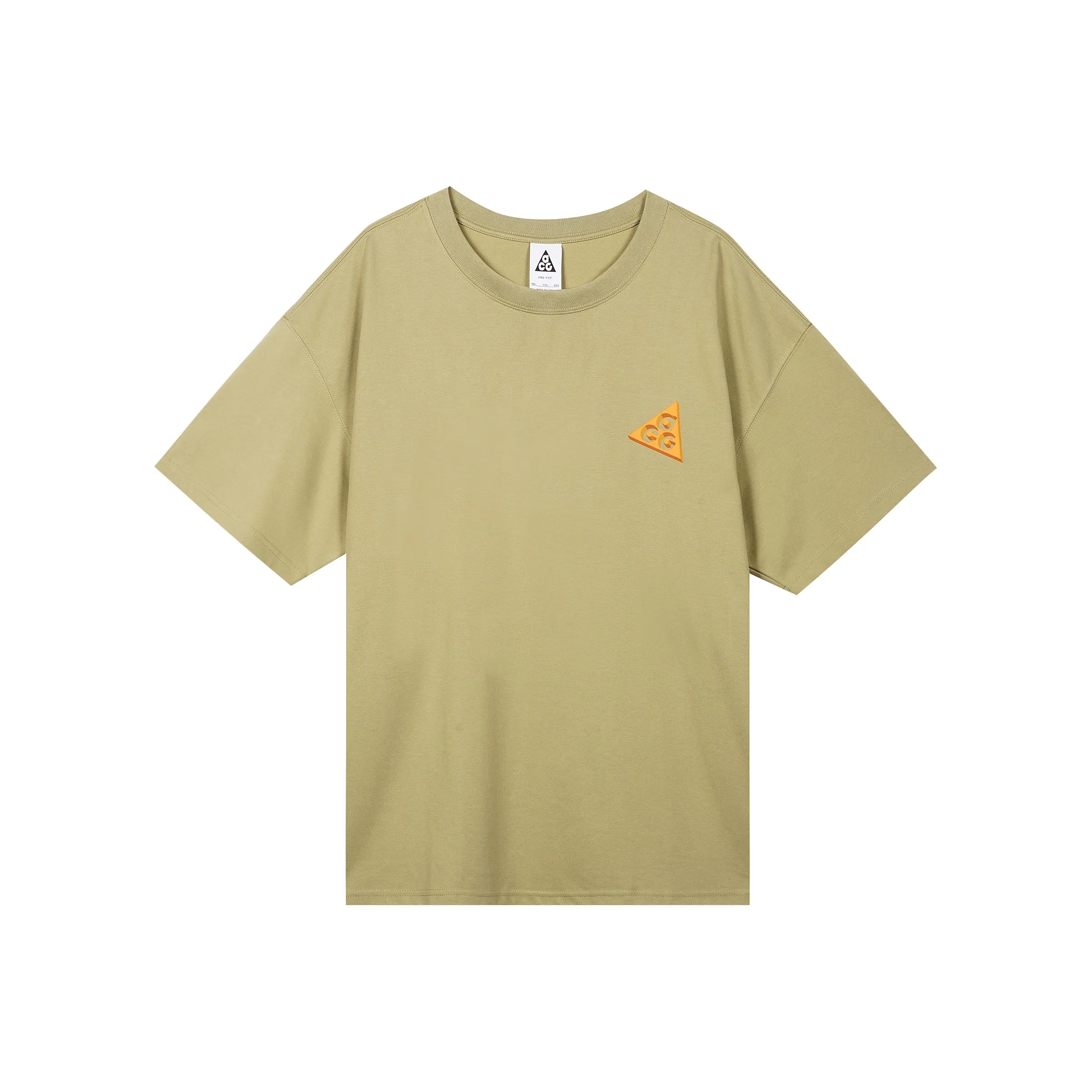 Nike T Shirts Men Olive Green