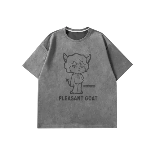 Pleasant Goat and Big Big Wolf Унисекс Футболки