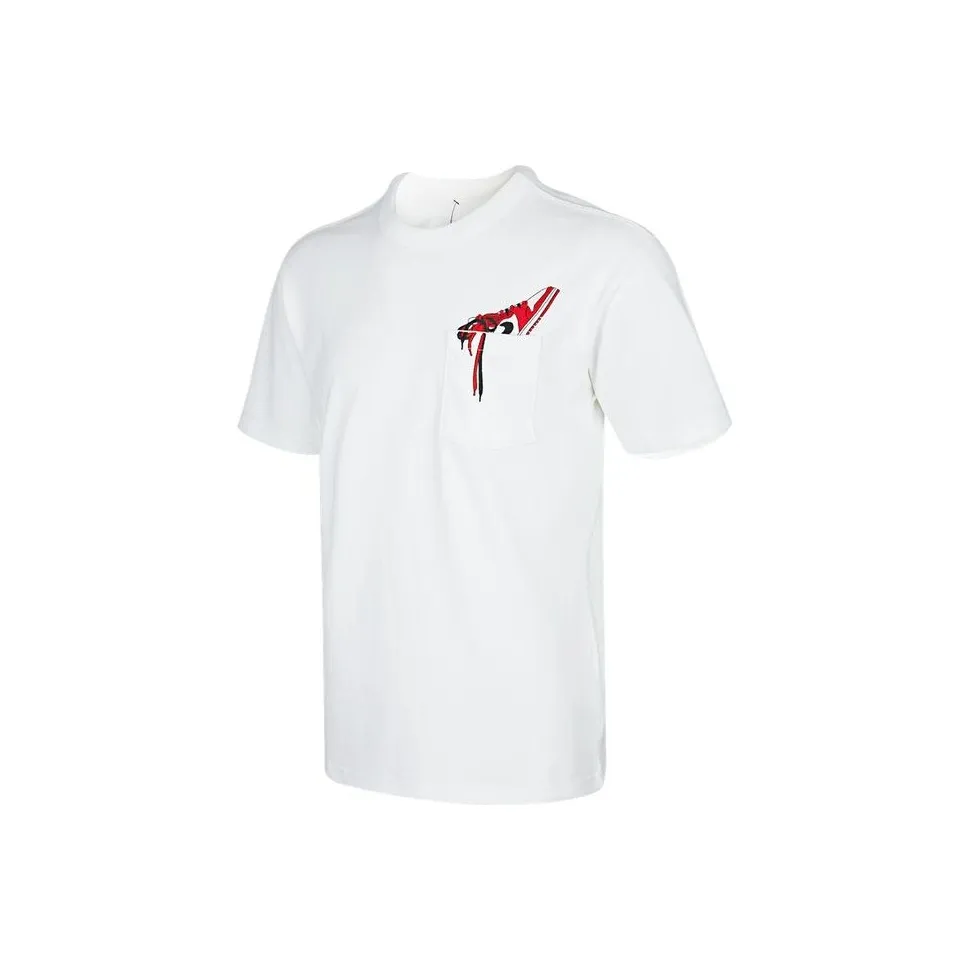 Jordan Set-in Sleeve T-Shirt Men's White