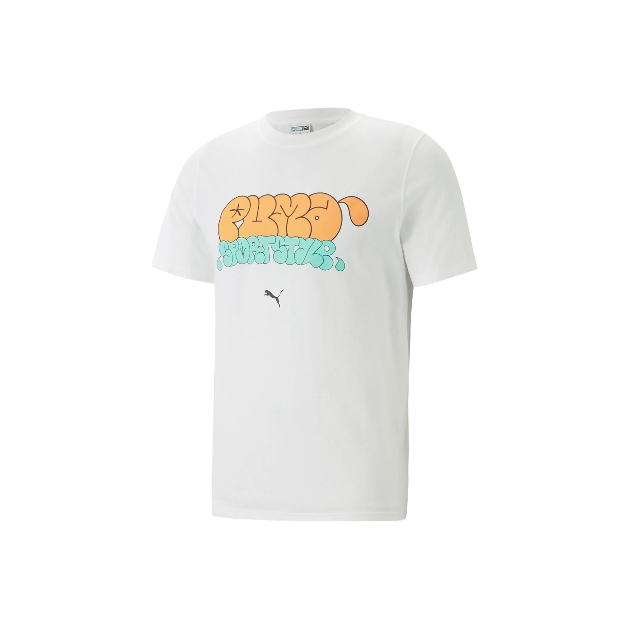 PUMA GRAPHICS T Shirts Men's White