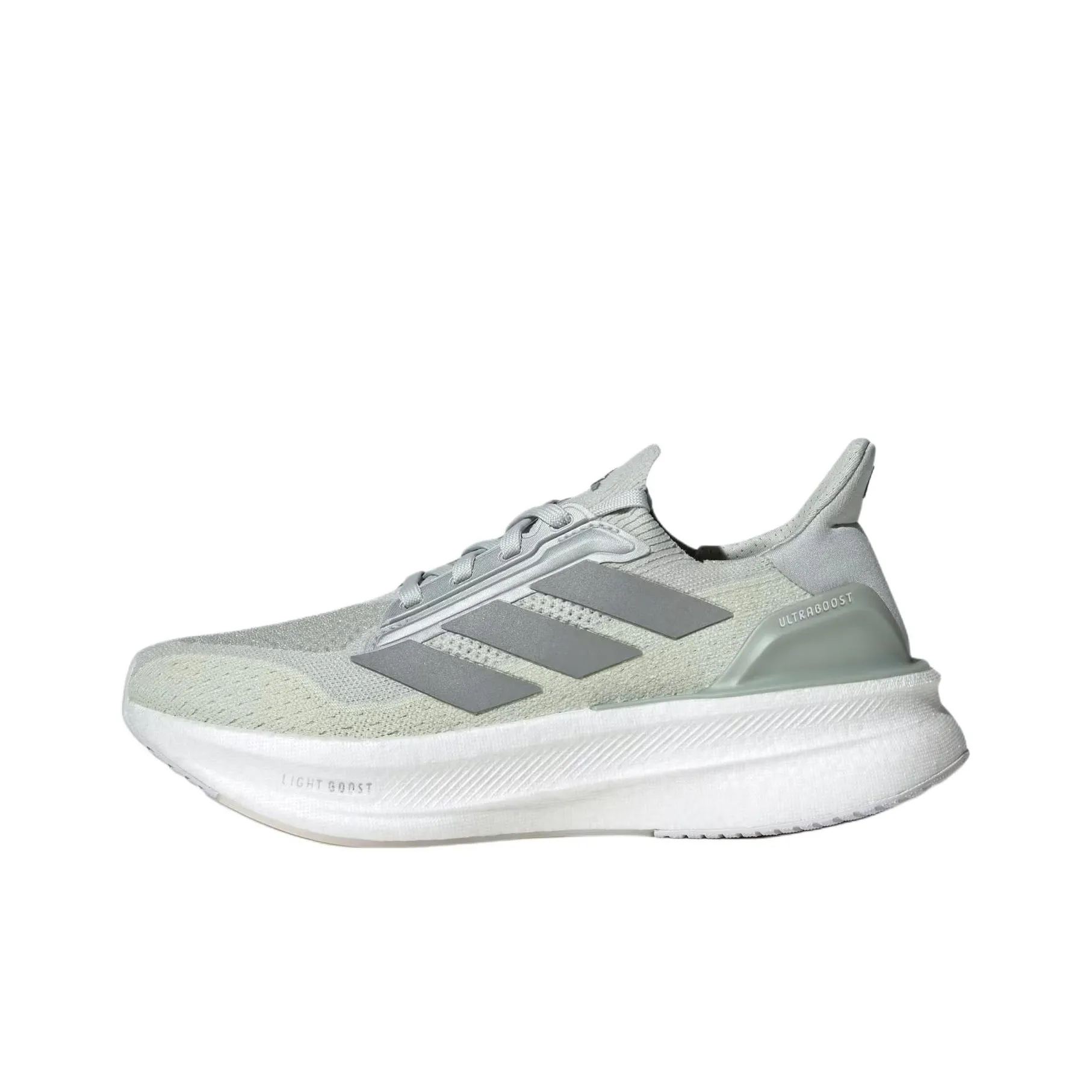 Adidas ULTRABOOST 5X Anti Slip Wear Resistant Low Top Casual Running Shoes Women's Silver Gray