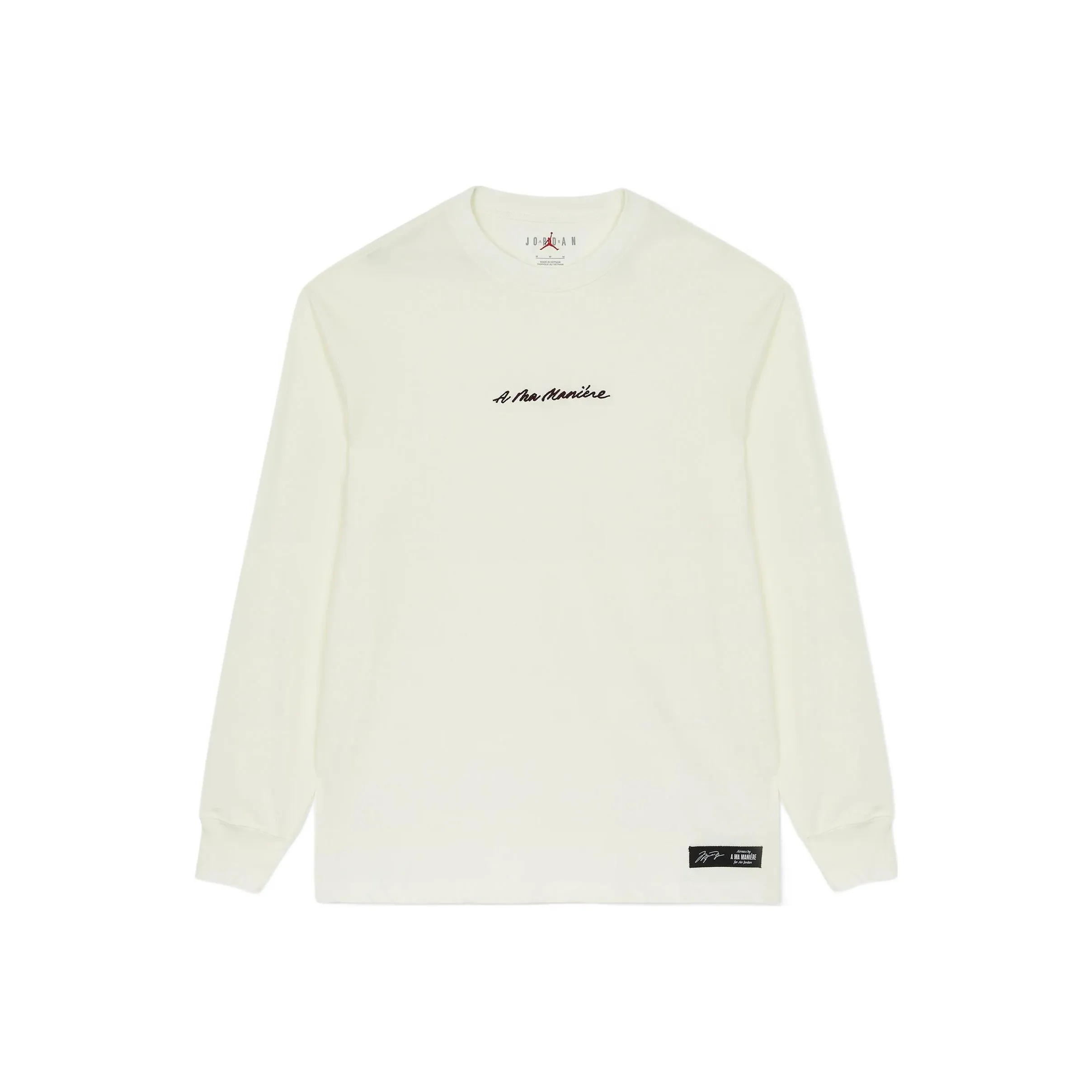 Jordan X A Ma Maniere L/S Tee Asia Sizing