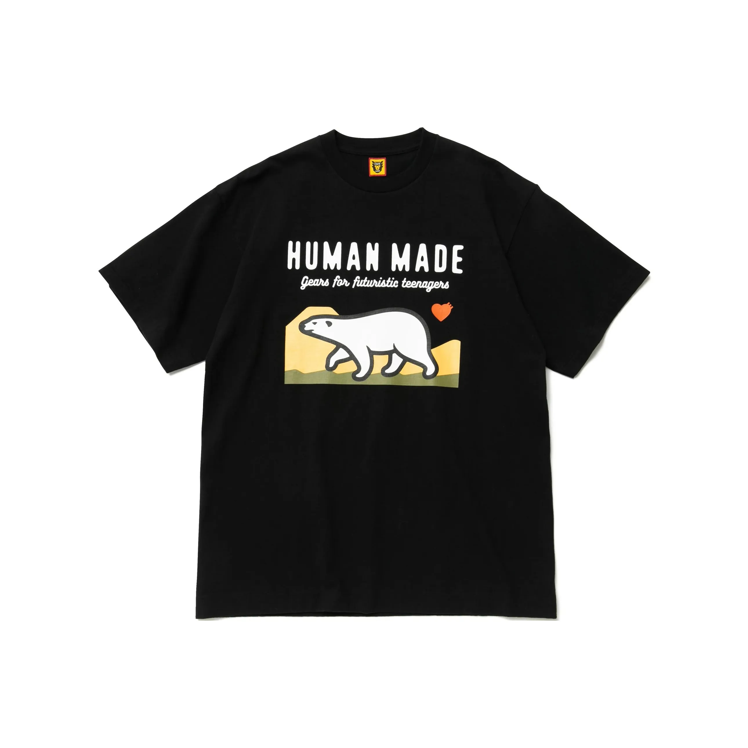 HUMAN MADE Polar Bear Graphic T Shirt