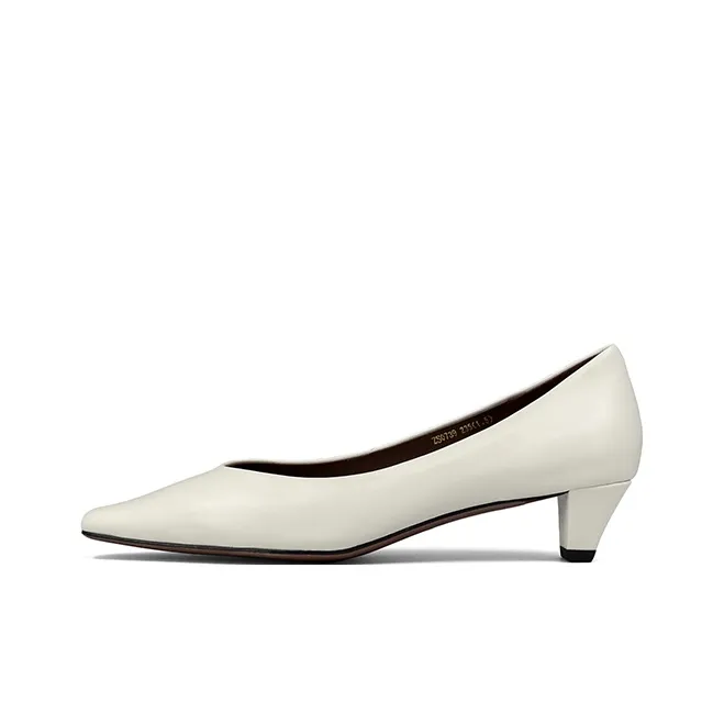 ZSBELLA Грубый каблук Высокие каблуки 4CM Женские Черный белый