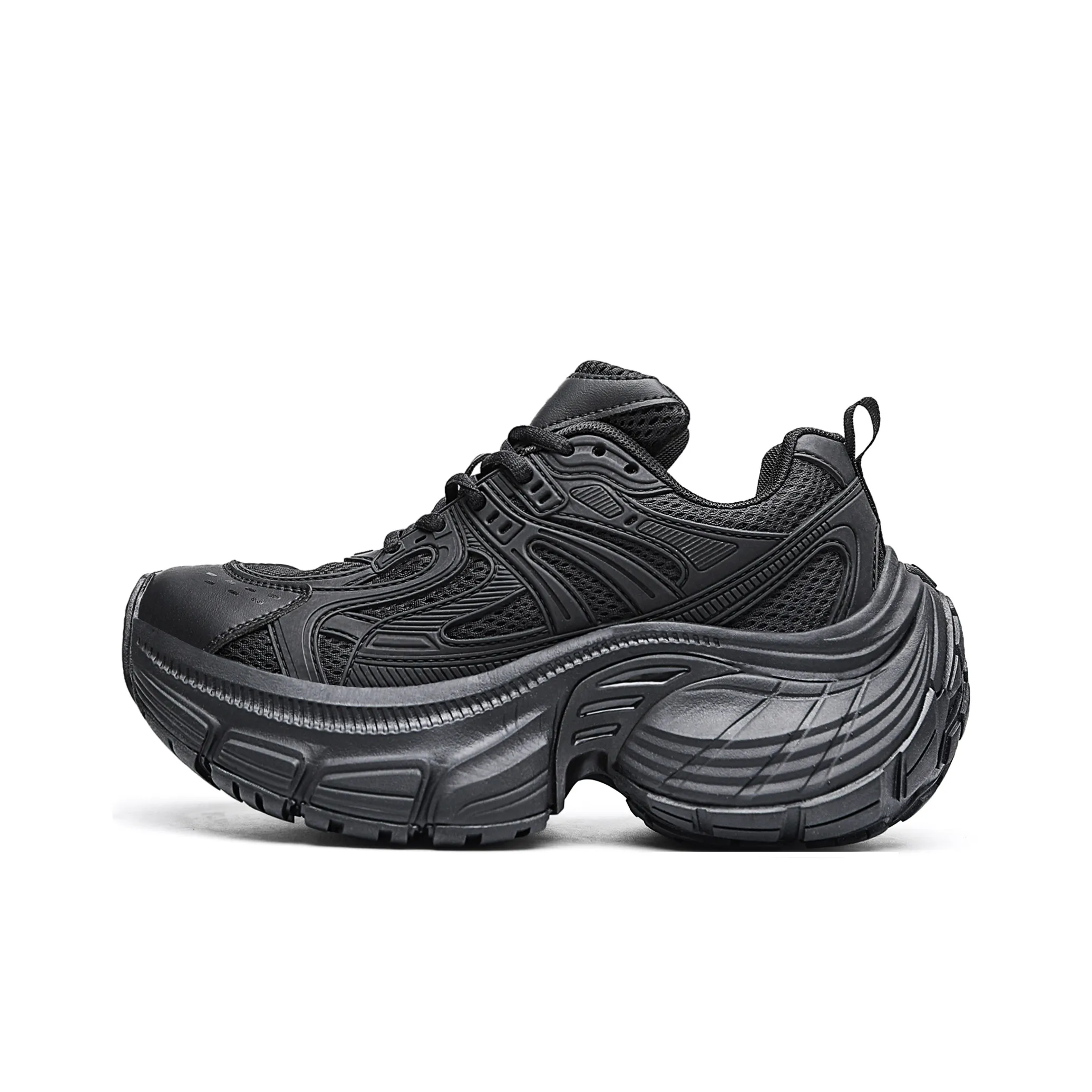 MVA Противоскользящий Устойчивый к истиранию Дышащий Устойчивый к ударам Легкий Низкий Топ Дышащая Подошва Кроссовки Унисекс Черный