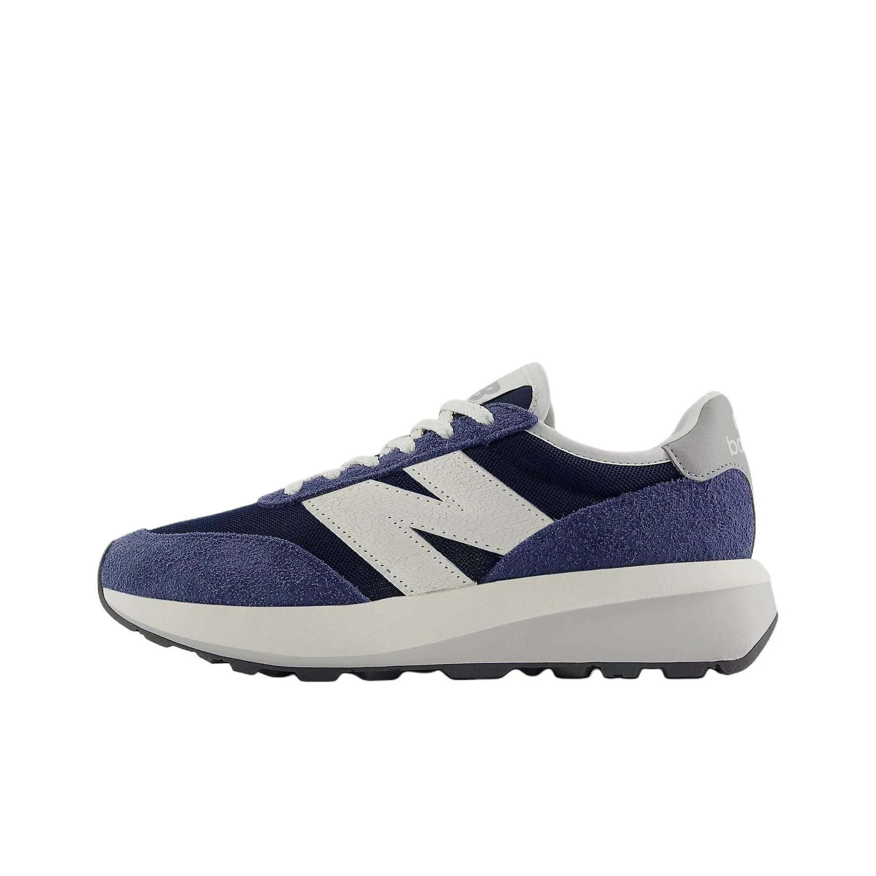 New Balance 370 Устойчивый к истиранию Низкий Топ Повседневная обувь Унисекс Синий