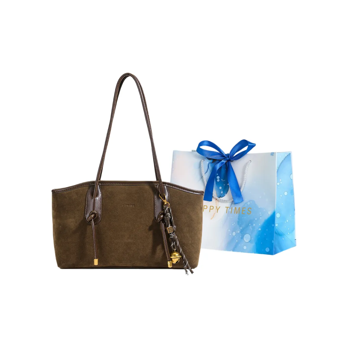 ROUNDOT PU Tote Bag, Shoulder Bag Regular Women's Multicolor