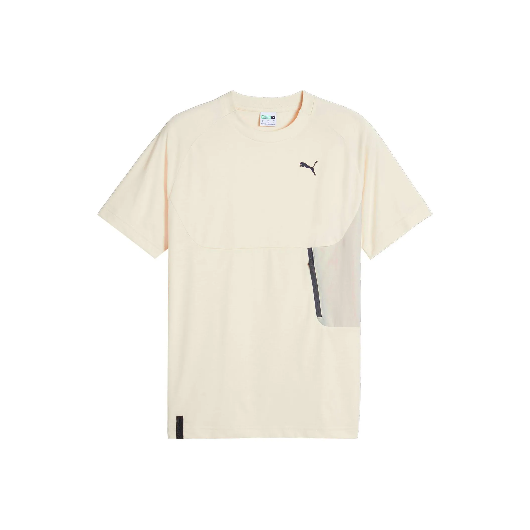 PUMA TECH Pocket Tee T Рубашка Мужская Снежная