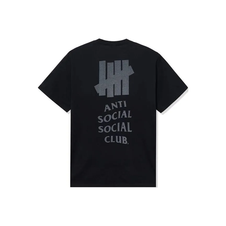 UNDEFEATED x ANTI SOCIAL CLUB T Shirt Unisex Black