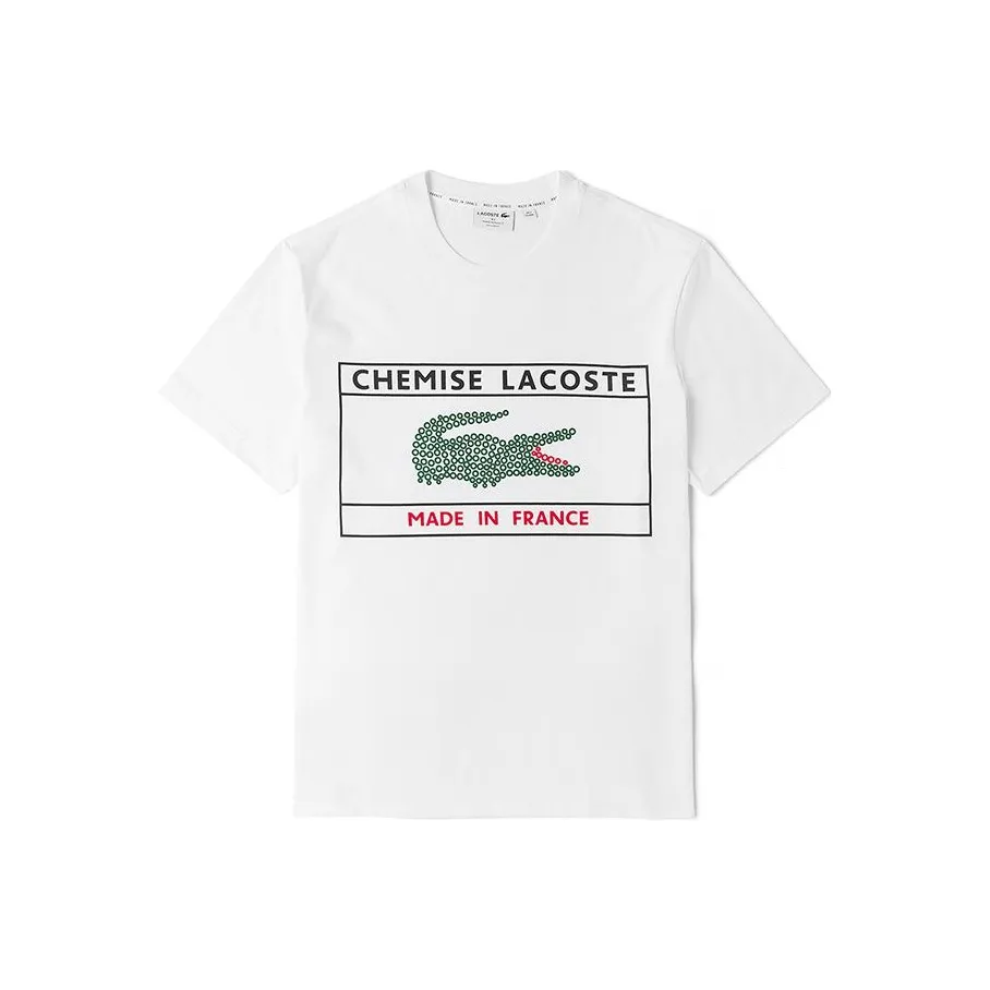 Рубашка LACOSTE Collaboration SS22 Мужская Белая