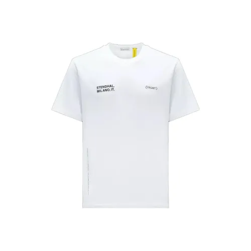 Moncler x FRGMT Co Branded SS23 Белый Унисекс T Рубашки