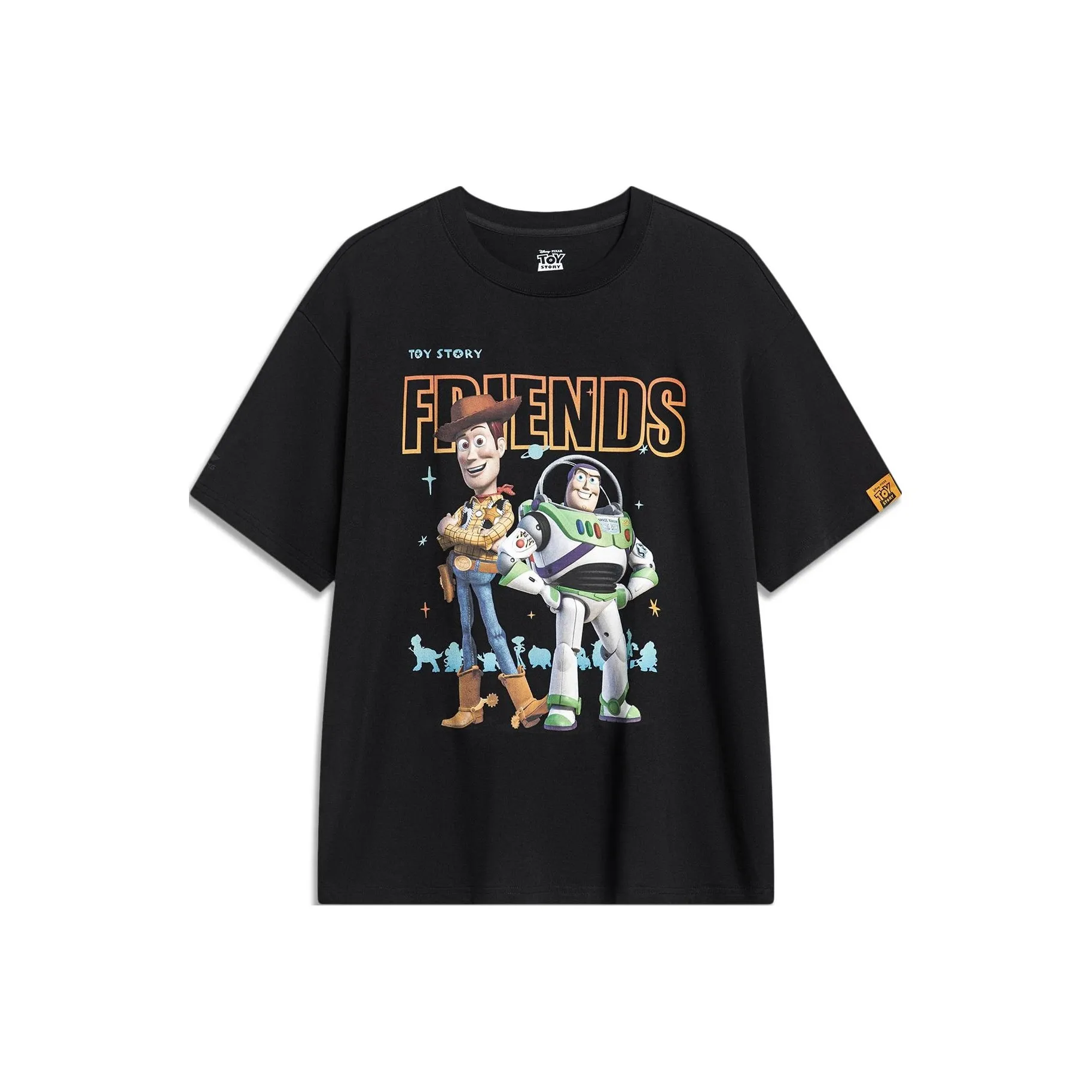 LiNing x Disney Toy Story Series T Shirt Men's Black