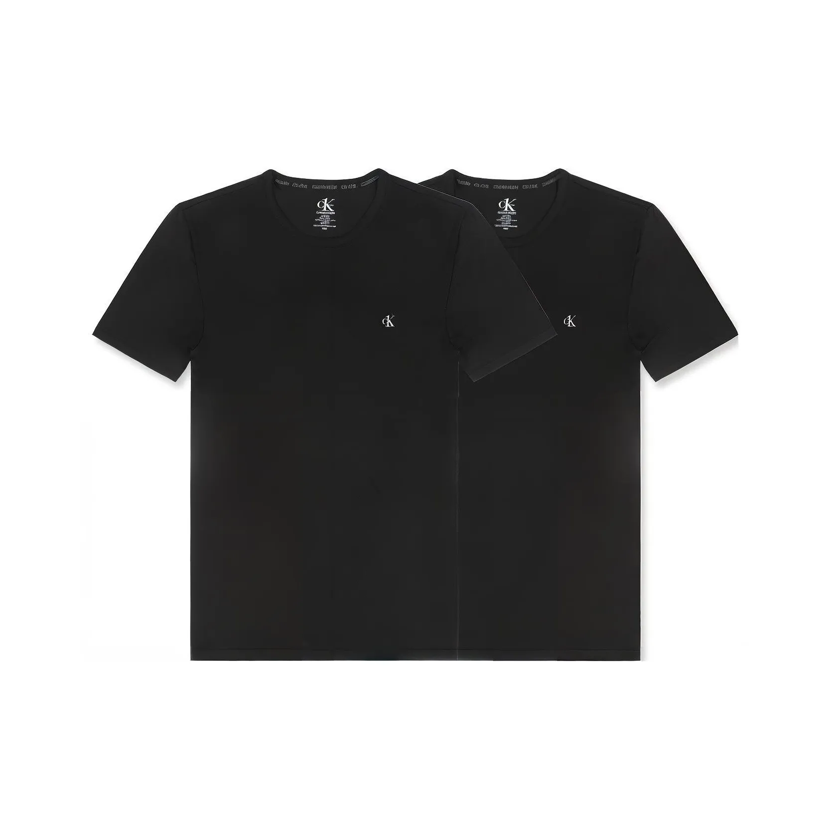 CALVIN KLEIN T Shirt Men's 2 Pack Black