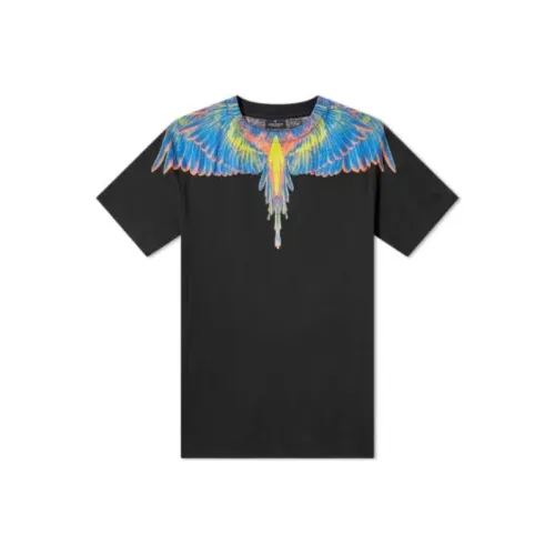 marcelo burlon Черная Мужская Рубашка