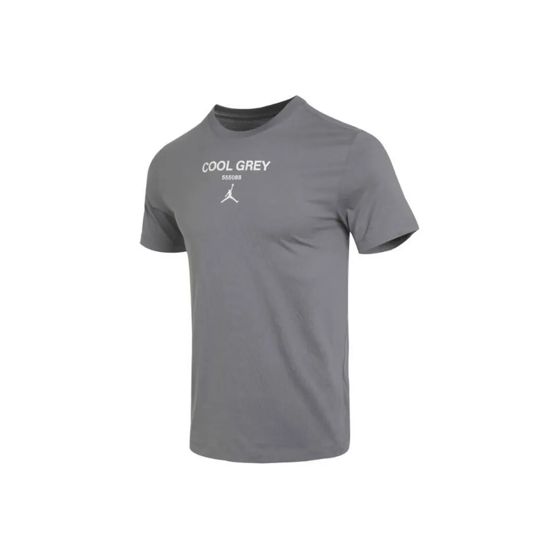 Jordan T Shirts Men's Cool Gray