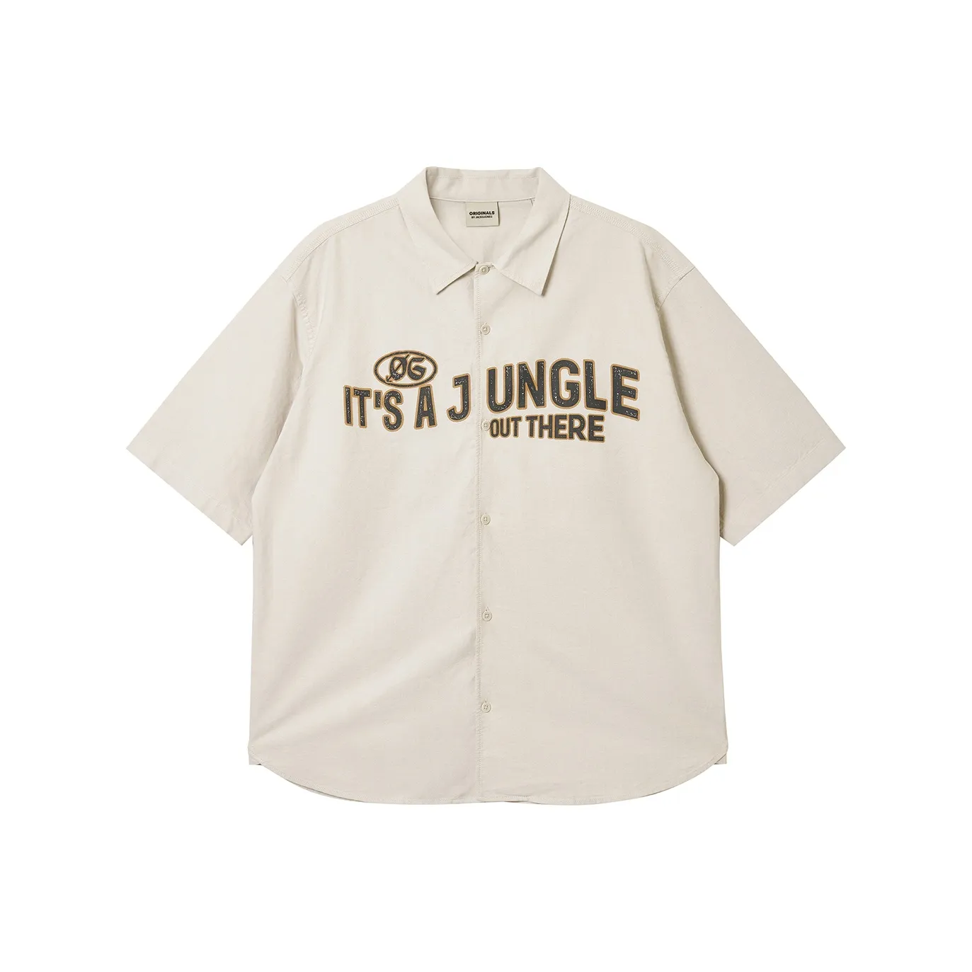 JACK JONES· Shirt Coat Men's Ecru