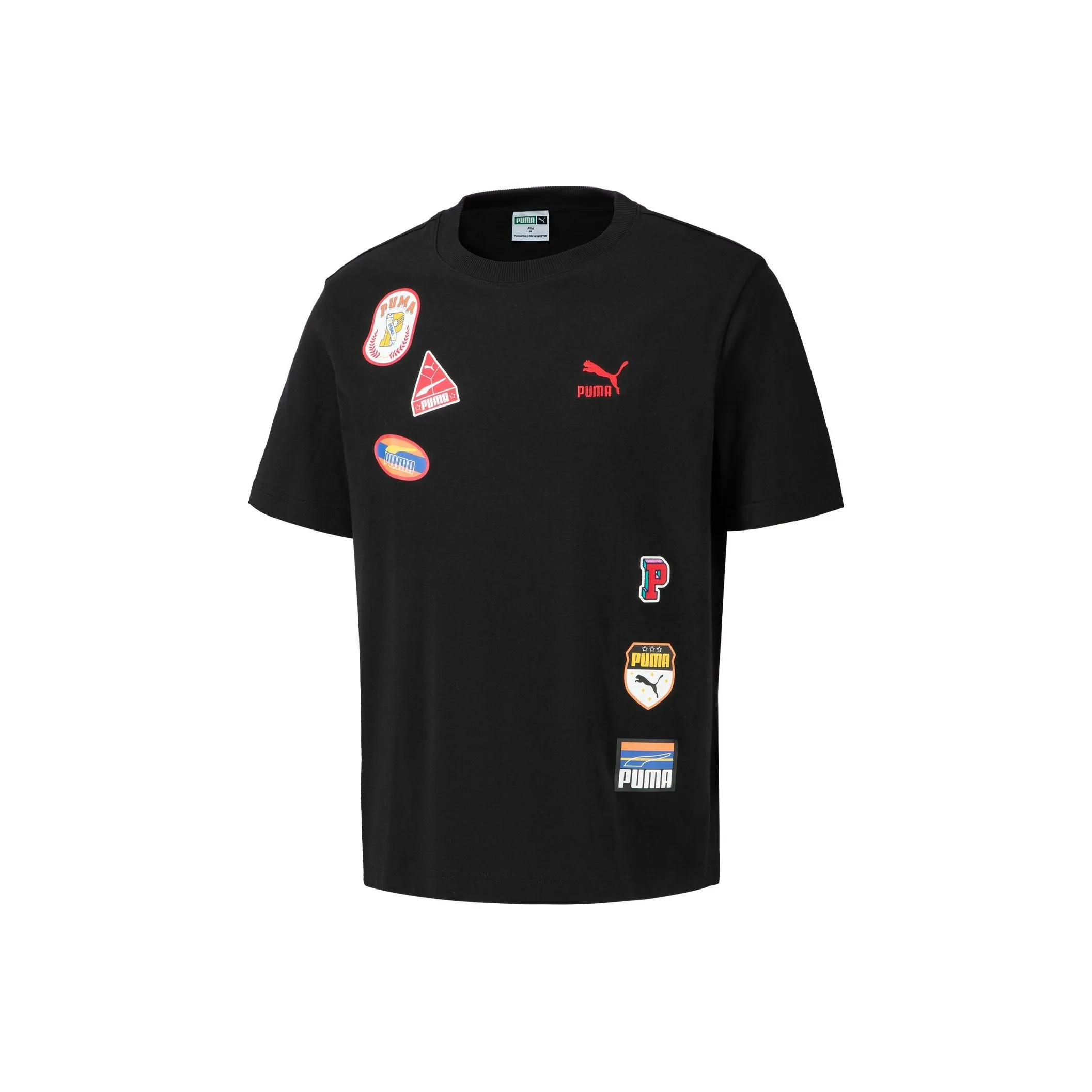 PUMA T Shirts Unisex Black