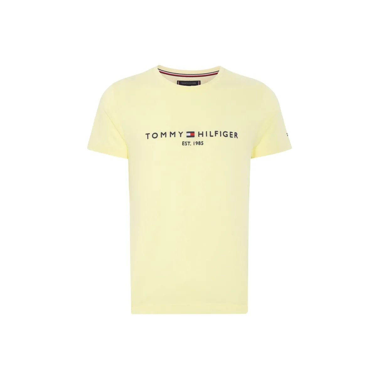 Tommy Hilfiger T Shirts Men's Yellow ZHF