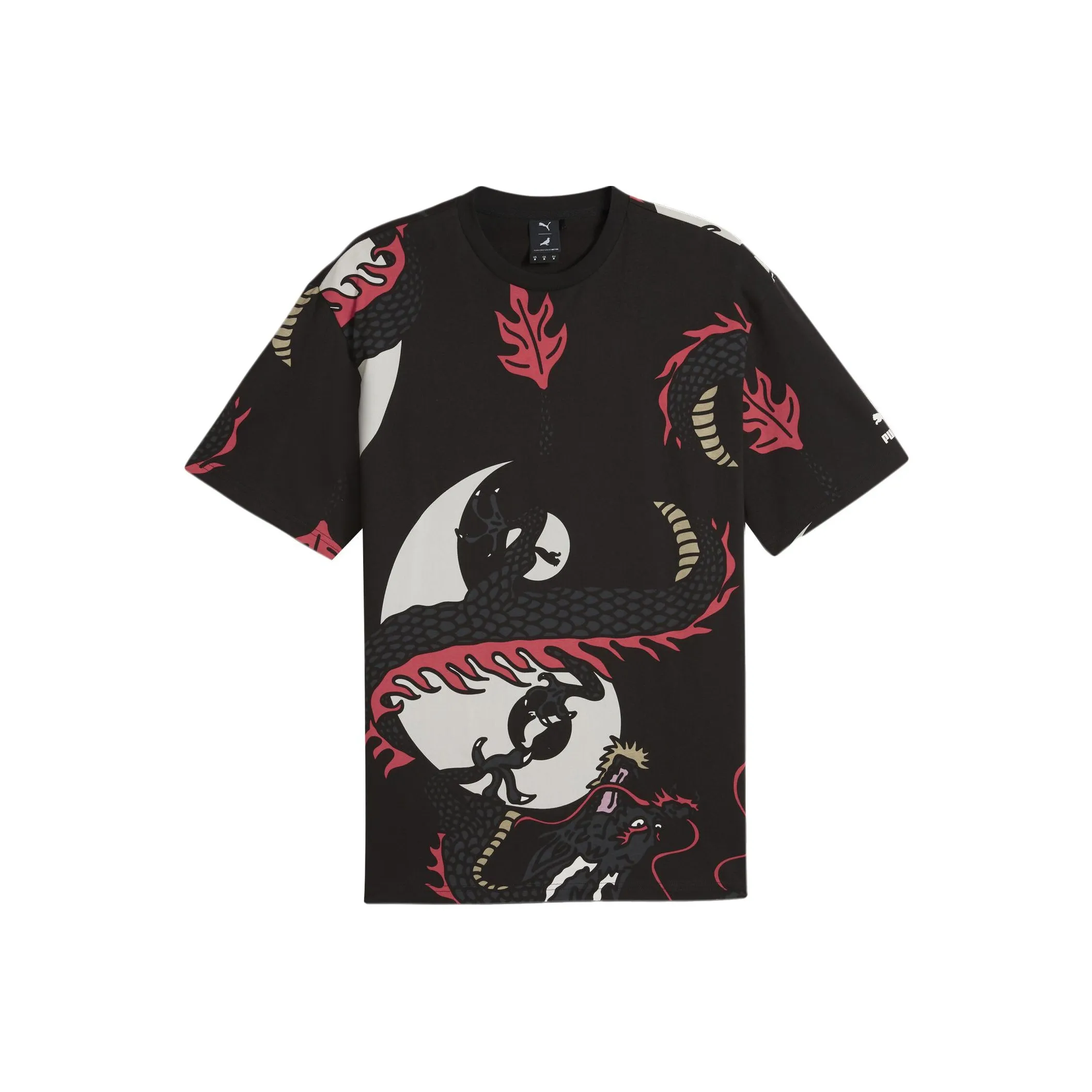 PUMA x STAPLE SS24 T Рубашка Мужская Черная