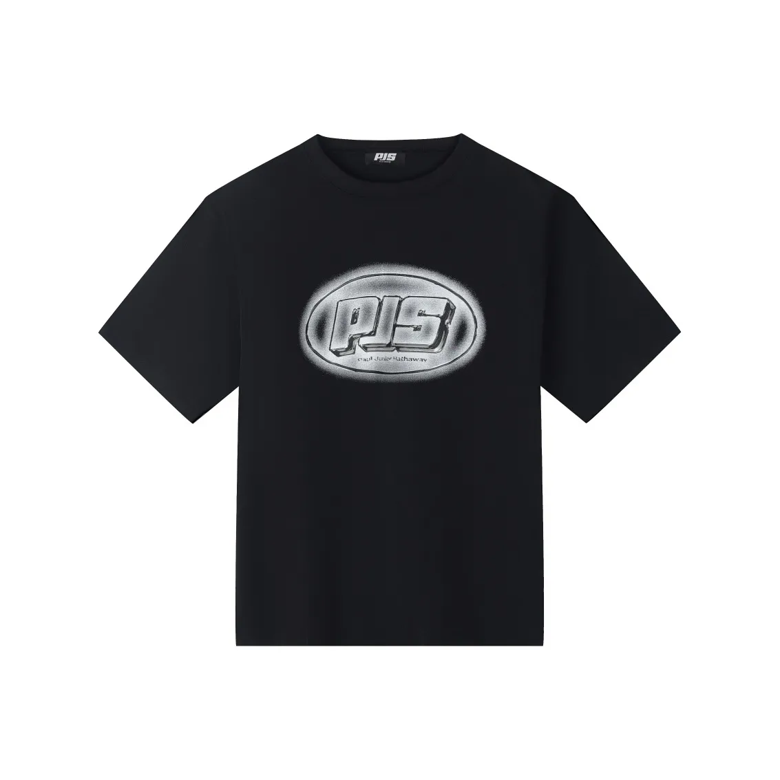 PJ's Vigor Черная Унисекс Футболка