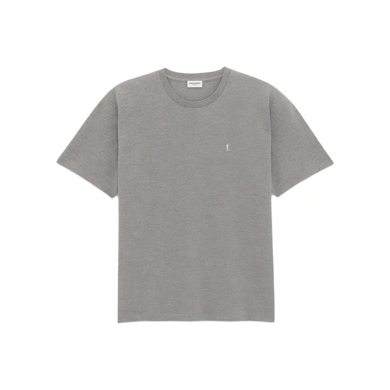 SAINT LAURENT T-рубашка мужская серая