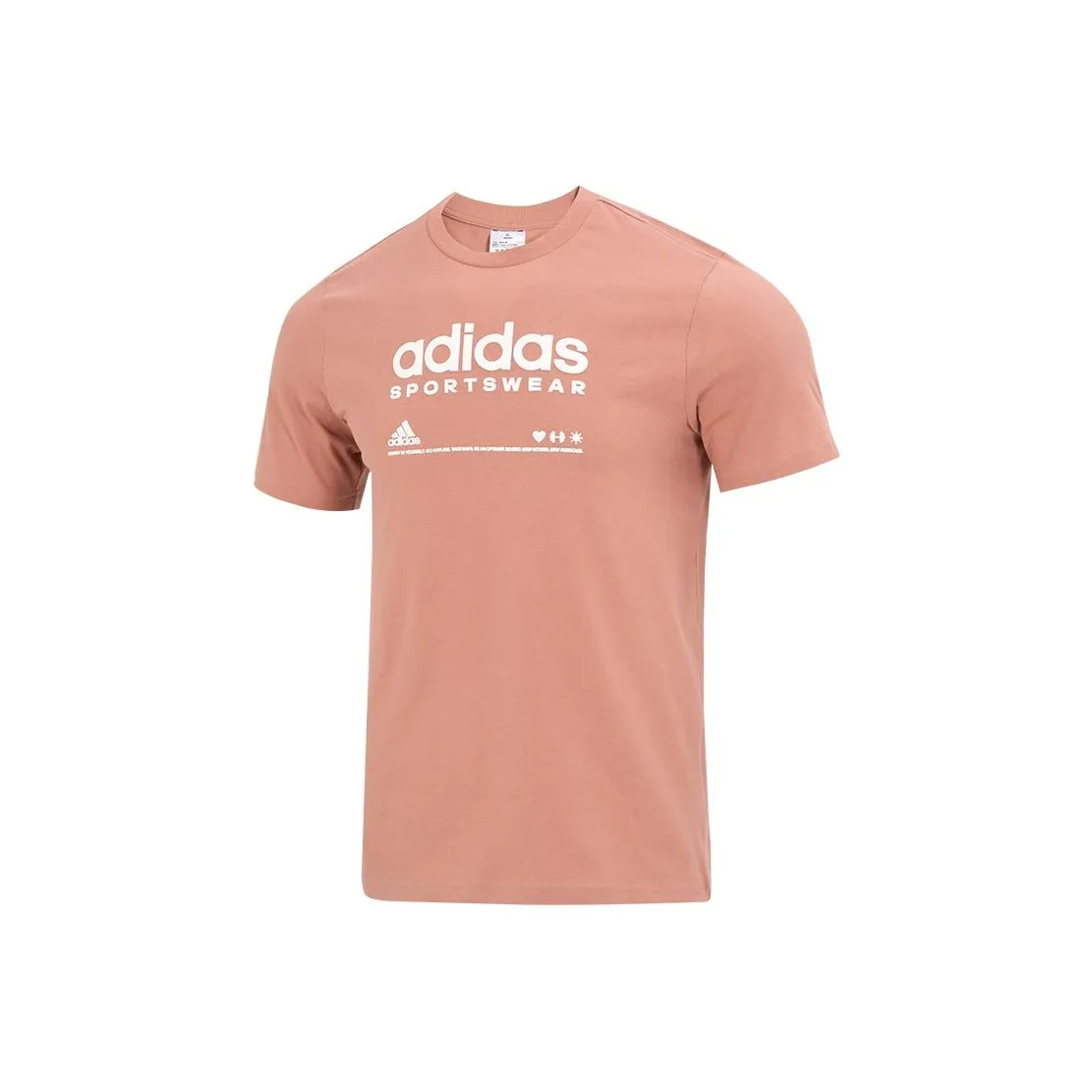 Adidas Коричневый Мужской T-Shirt