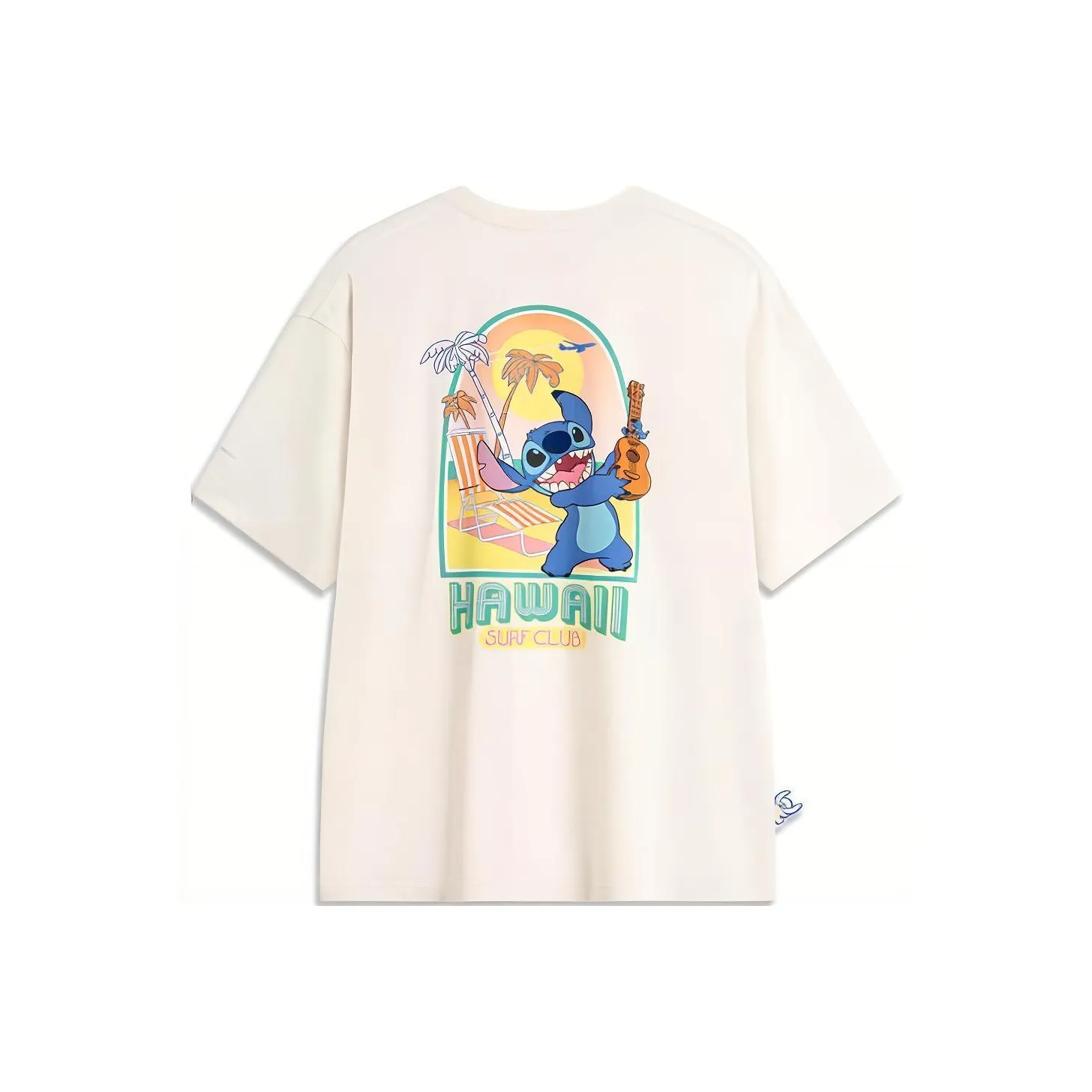 LiNing x Disney T-Shirt Мужской Экрю
