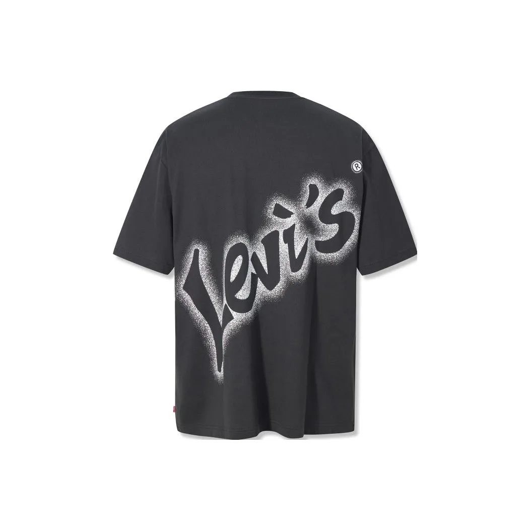 Levis T Shirts Men's Black