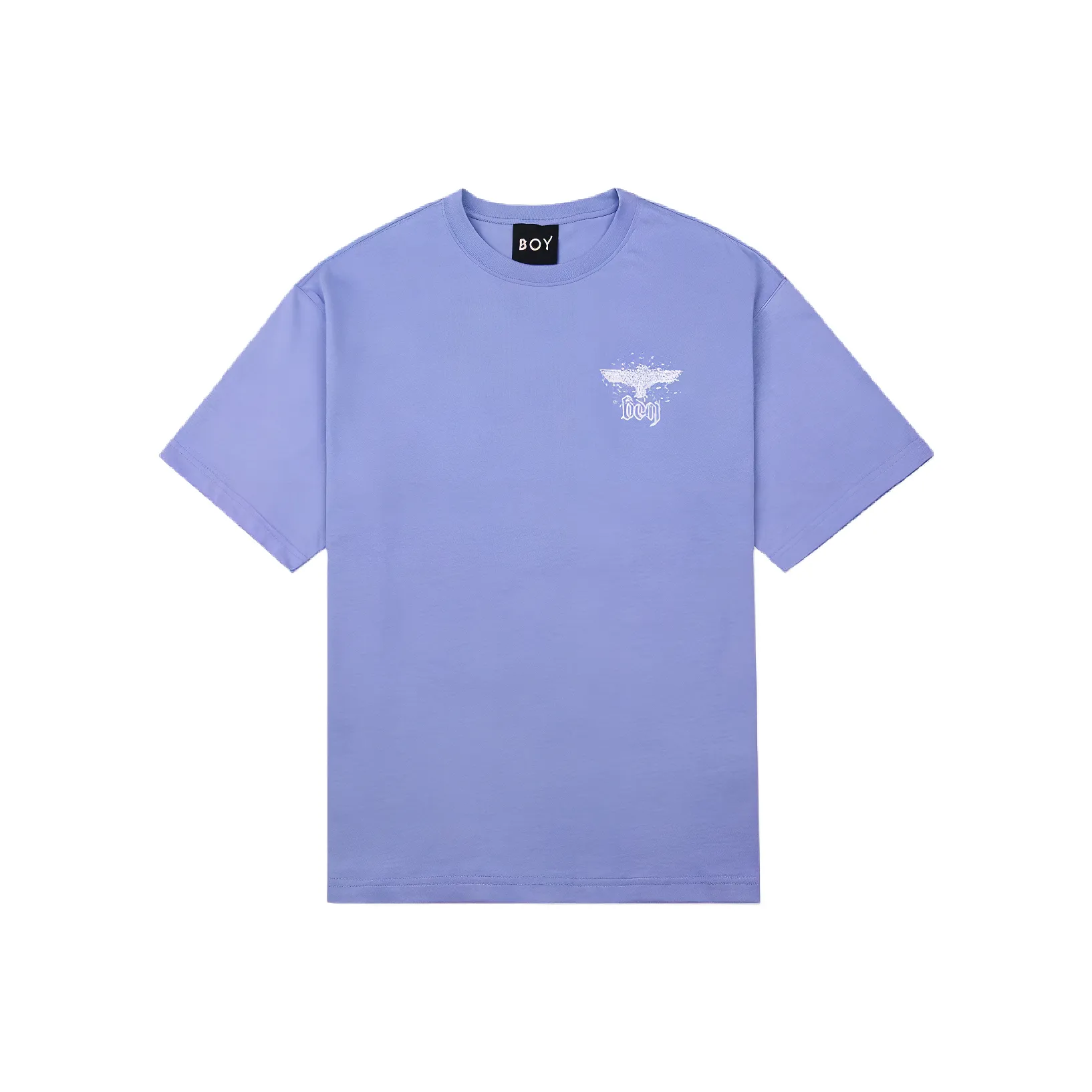 BOY LONDON Фиолетовая унисекс футболка