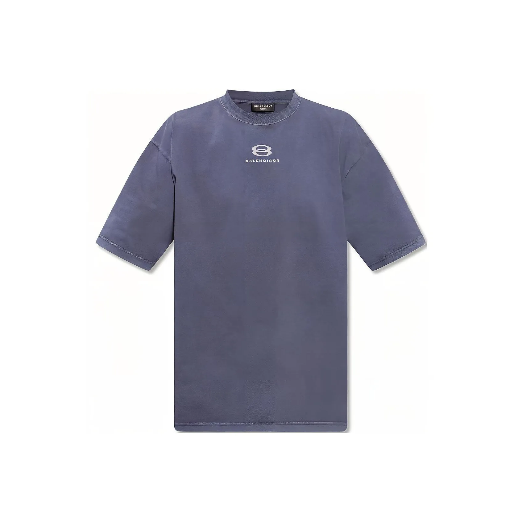 Balenciaga FW22 T Shirt Men's Gray Blue