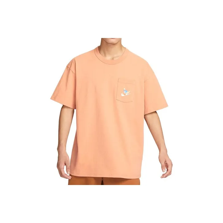 Nike Orange Мужская T-рубашка