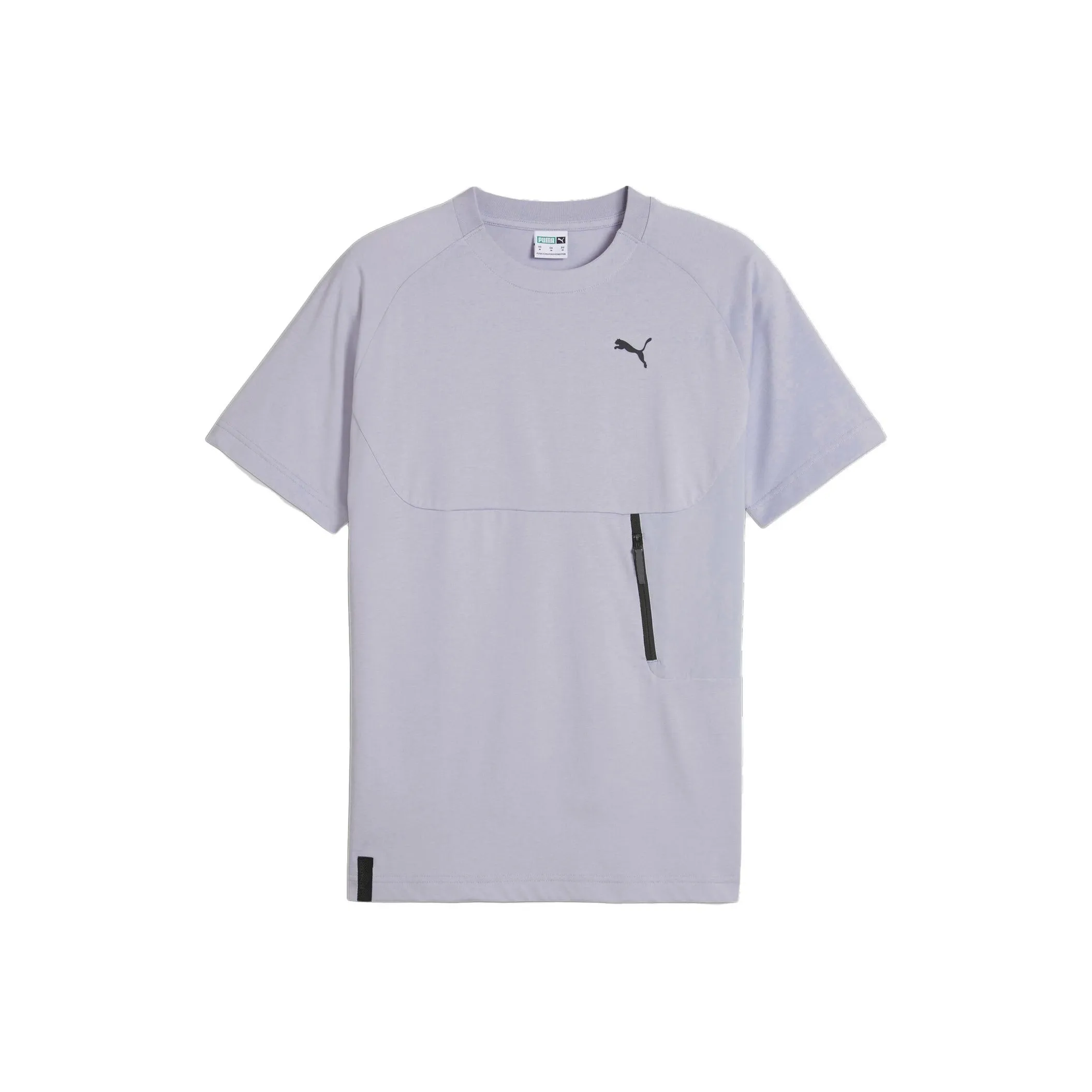 PUMA PUMATECH TECH Pocket Tee T-Shirt Мужская Светло-Серый