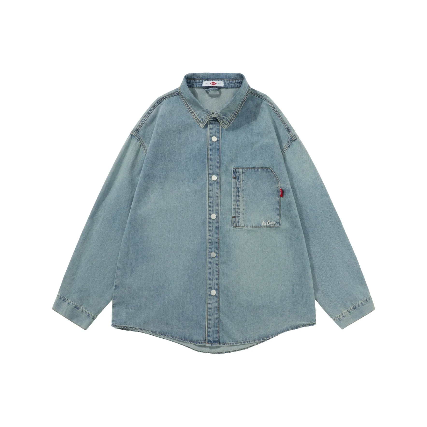 Lee Cooper Wash Blue Унисекс Джинсовые Куртки